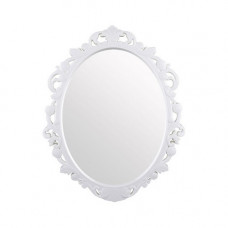 Зеркало в рамке "Ажур" (585х470мм)(белый)