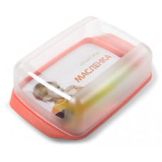 Масленка с прозрачной крышкой колор