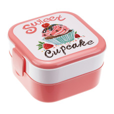 Контейнер для обеда  0,4+0,4л