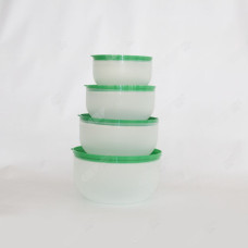 Набор контейнеров из ПП №2 (д 0,5 л, д 0,8 л, д 1,2 л, д 1,7 л)