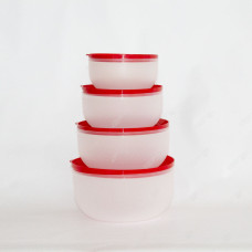 Набор контейнеров из ПП №2 (д 0,5 л, д 0,8 л, д 1,2 л, д 1,7 л)