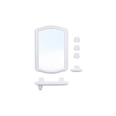 Набор для ванной комнаты "Беросси 46" (белый мрамор) 35...