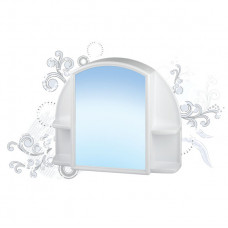 Шкафчик зеркальный Орион (светло- голубой)
