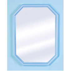 Зеркало"Октавия" (светло-голубой) 430*583мм