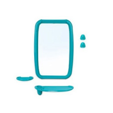 Набор для ванной комнаты "Оптима" (бирюза) 346*515мм