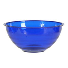 Салатник "Венеция" 1л. (синий п/прозрачный)