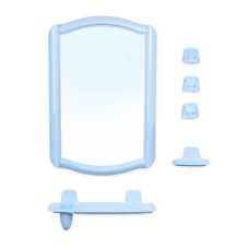 Набор для ванной комнаты "Беросси 46" (светло-голубой) ...