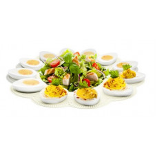 Тарелка для яиц (снежно-белый)