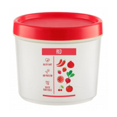 Емкость для сыпучих и СВЧ Vitaline 0,8 л (роза)