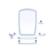 Набор для ванной комнаты "Вива грация" (светло-голубой)...