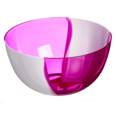 Салатник двухцветный "Dolce" 1л (гранат)