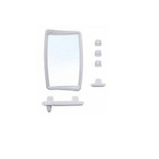 Набор для ванной комнаты "Беросси 51" (белый мрамор) 34...