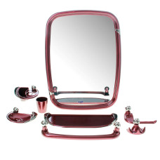 Набор для ванной комнаты "Вива классик" (рубин перлам.)...