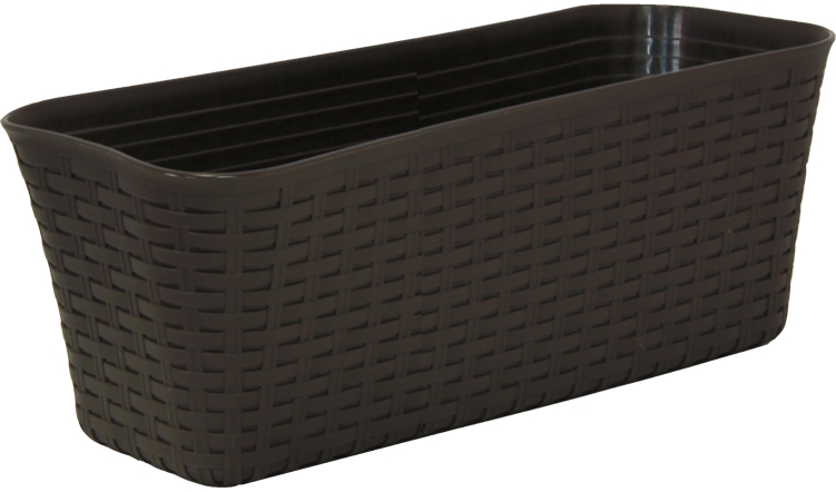 Балконный ящик РОТАНГ 400мм  (пал. 360) 5,3л